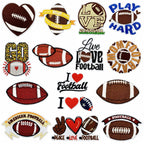 Football ① Patches (Iron-On)