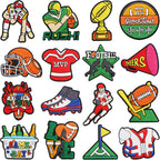 Game Day Football ① Patches (Iron-On)