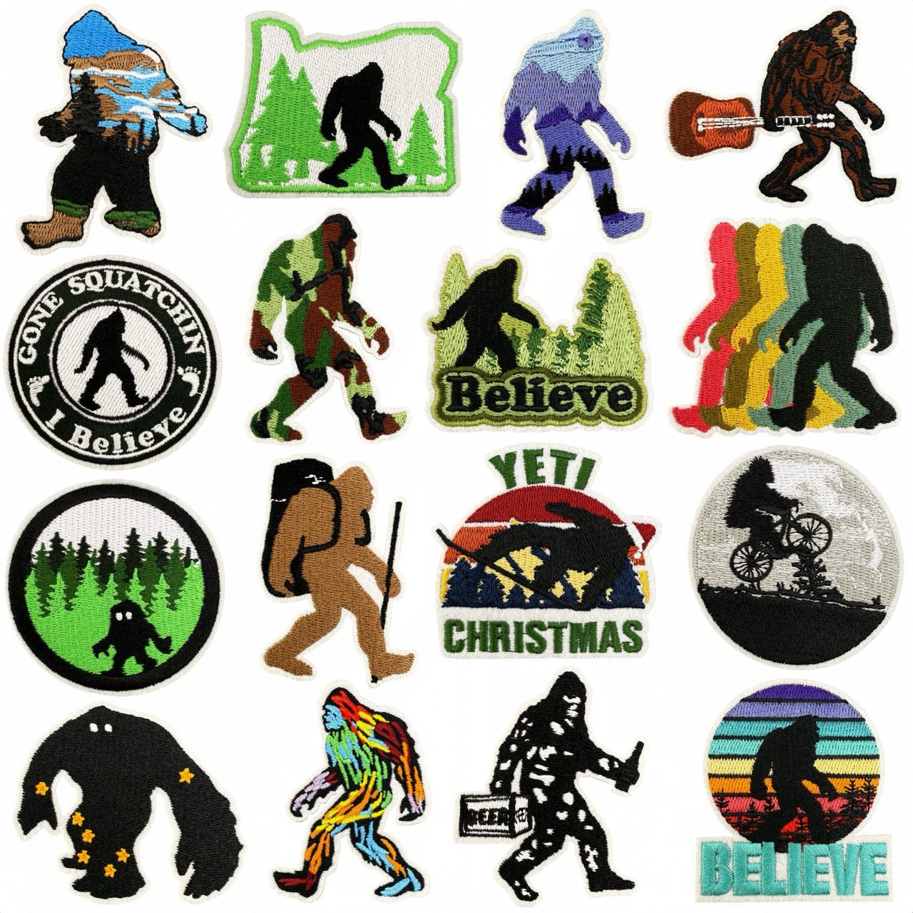 Gorilla ② Patches (Iron-On)