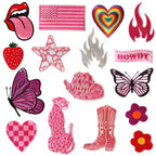 Pink Dreamscape ④ Patches (Iron-On)