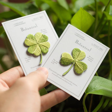 Lucky Four-Leaf Clover Embroidered Patches - Multiple Designs Available - CheerCove