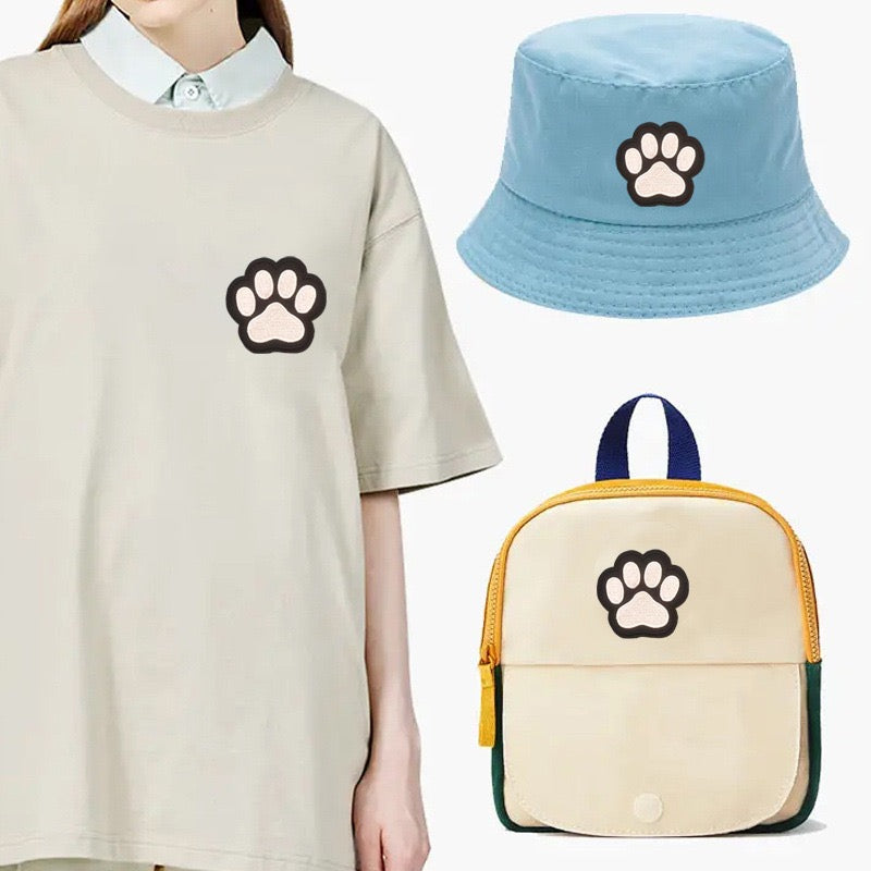Dog Paw Patches (Iron-On)