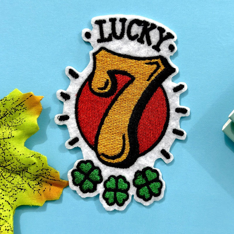 Lucky Numbers Patches (Iron-On)