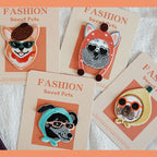 Fashion Dog  Patches (Stick-On)