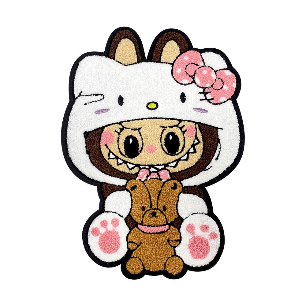 Jumbo Forest Sprite Kitty Patches (Iron-On)