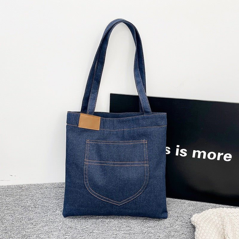Denim Tote Bag