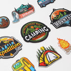 Camping Vibes Patches (Stick-On)