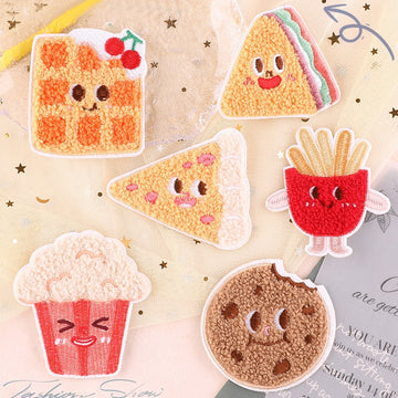 Fast Foodie Embroidered Patches ① - Multiple Designs Available - CheerCove