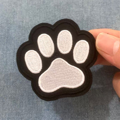 Dog Paw Patches (Iron-On)