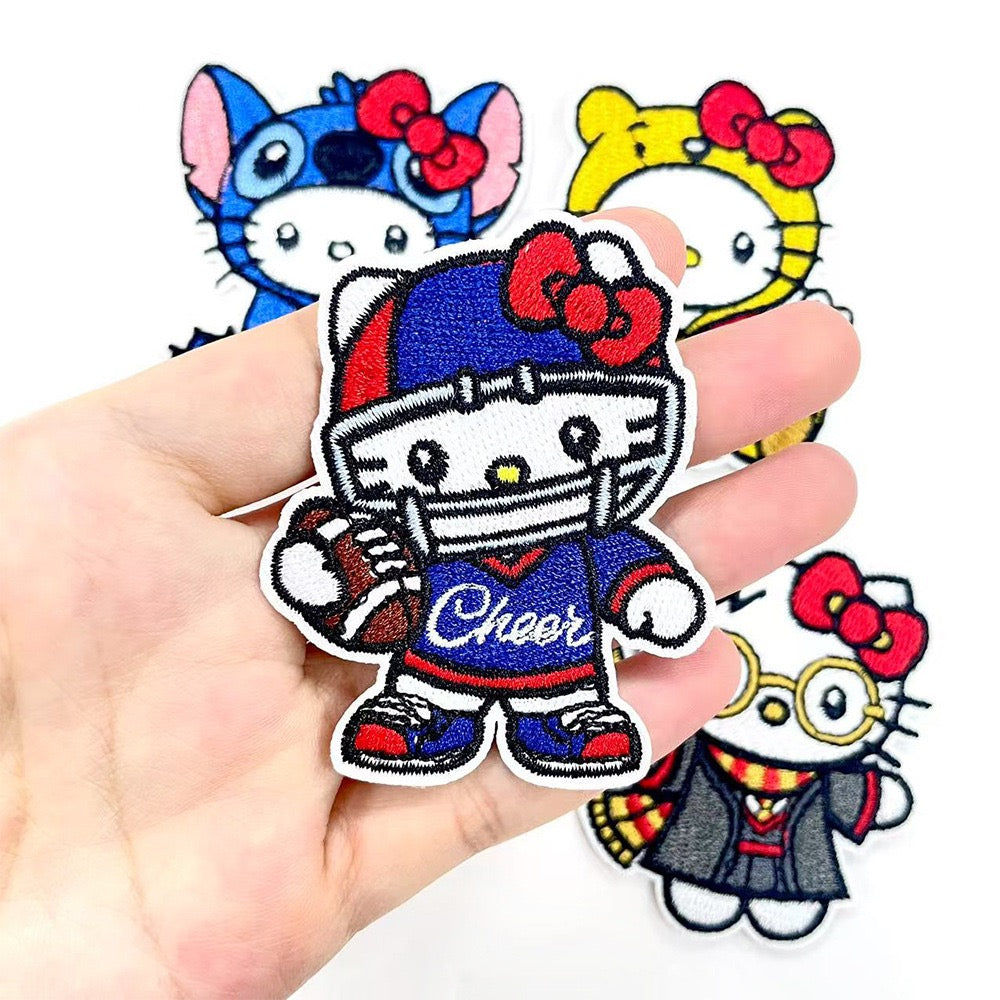 Cute Cartoon Cat Patches (Iron-On)