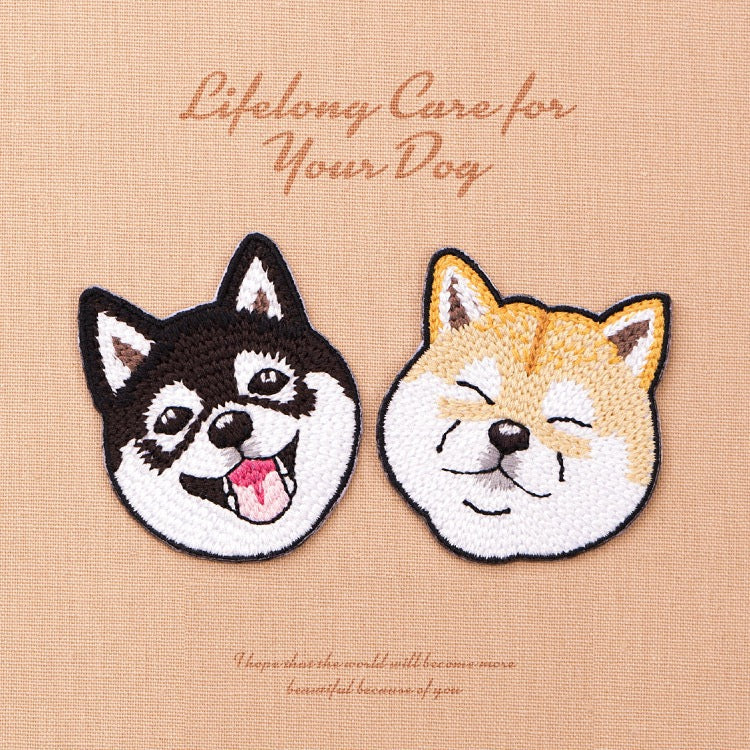 Lovely Puppy Patches (Iron-On)