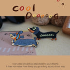 Extra Long Dachshund Patches (Stick-On)