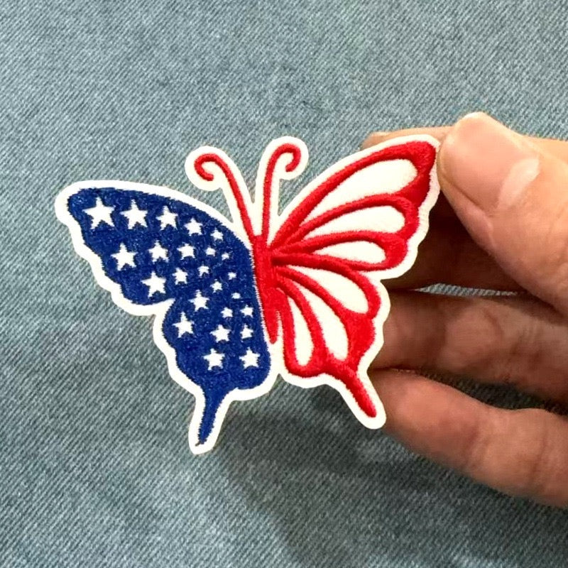 God Bless the USA Patches (Iron-On)