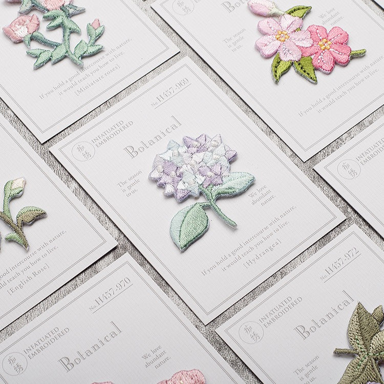 Beautiful flower Patches (Iron-On)