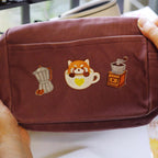 Funny Red Panda Patches(Stick-On) - CheerCove