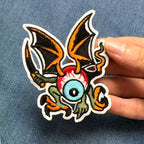 Big-Eyed Monster Patches (Iron-On)