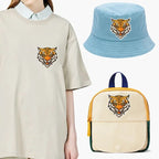 Tiger & Bear Patches (Iron-On)