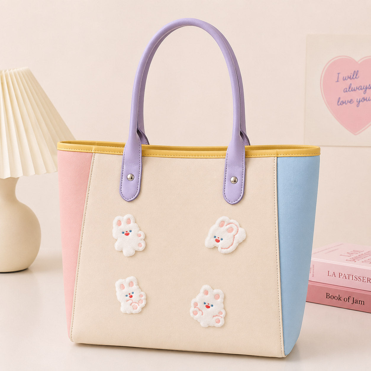 White Bunny Patches(Stick-On)