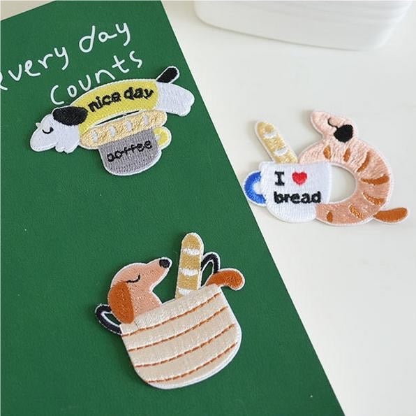 Baking Dog Patches(Stick-On) - CheerCove