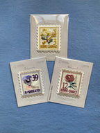 Flower Stamps Patches(Stick-On)