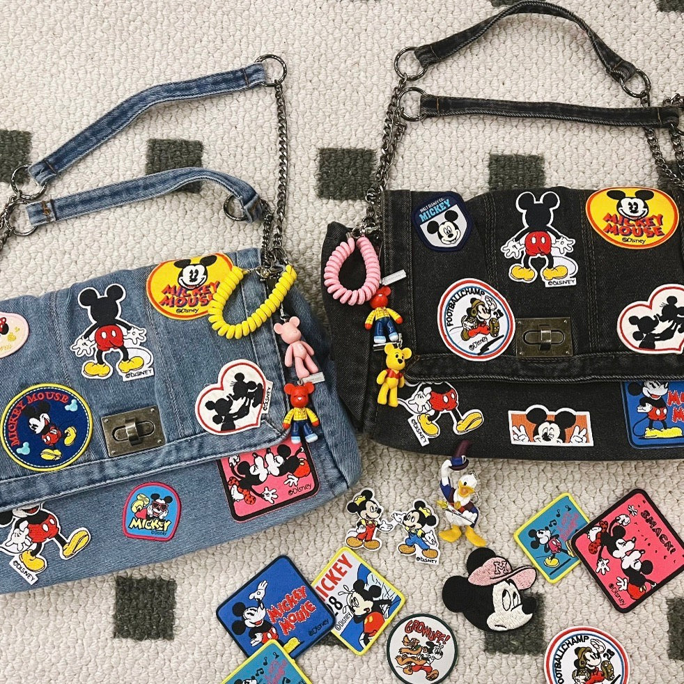 Cartoon Mouse, Bear Cub and Tiger Patches(Stick-On)