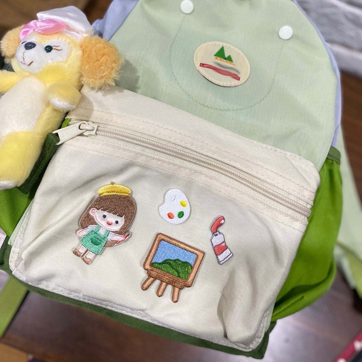 Energetic Little Painter Patches(Stick-On)
