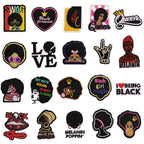 Fashion Girl ① Patches (Iron-On)