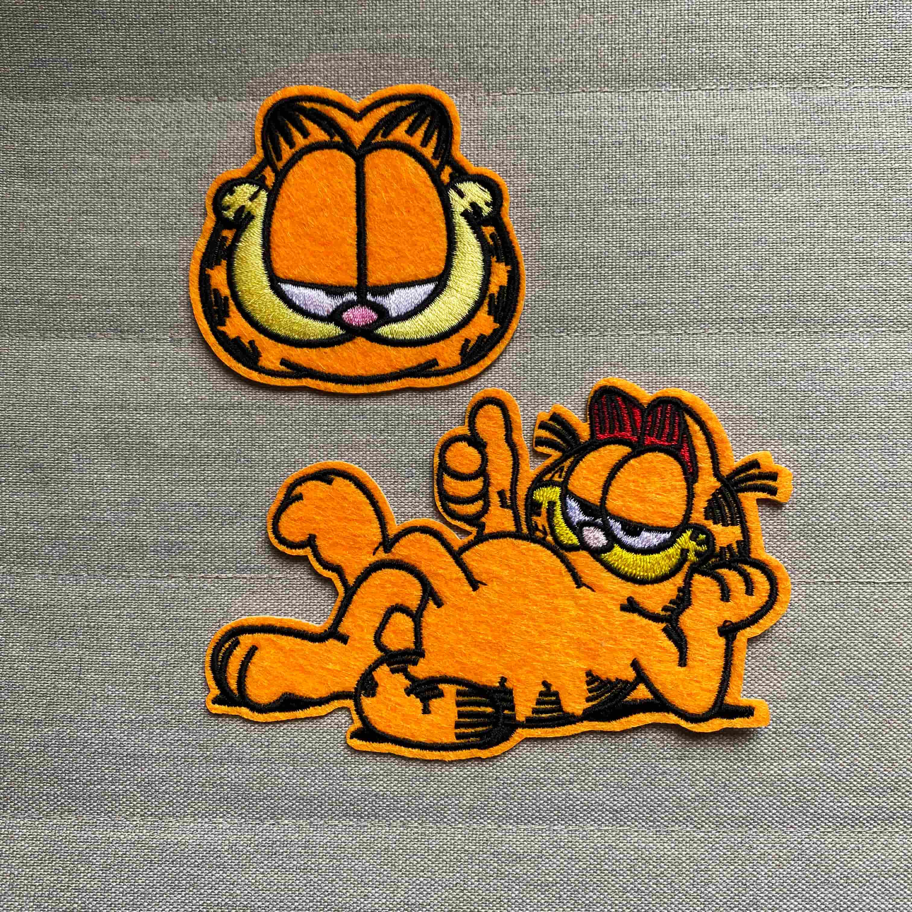 Orange Cat Patches (Iron-On)