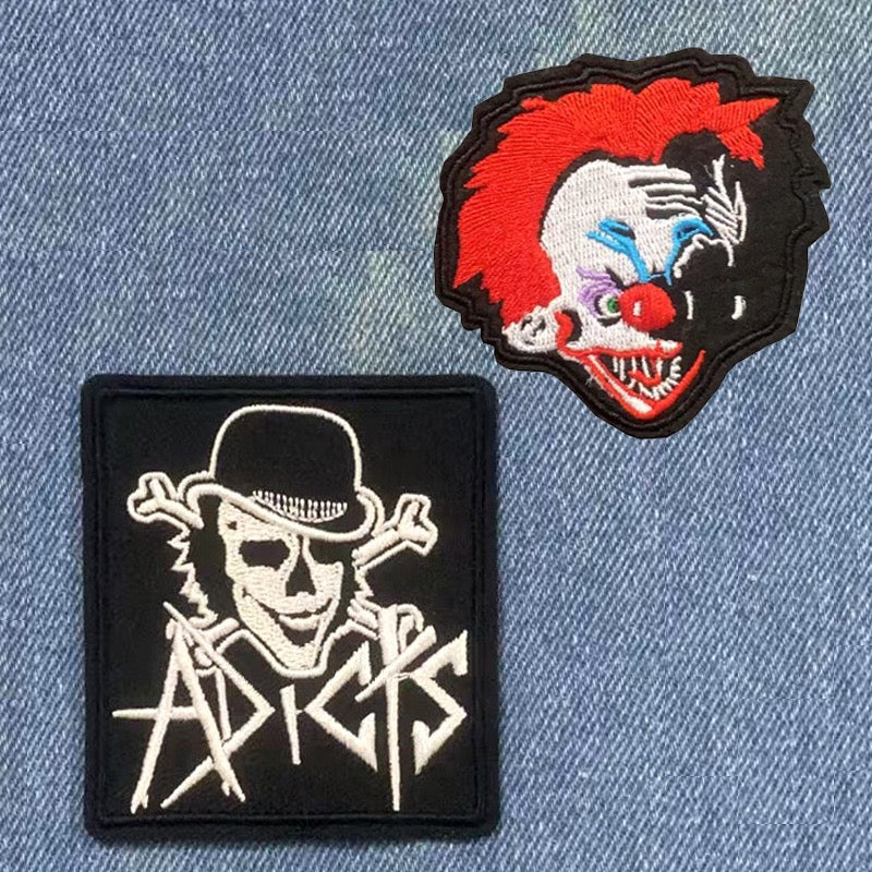 Jester Monster Patches (Iron-On)