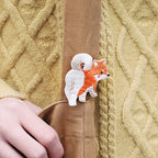 Embroidered Pins of Lovely Pets