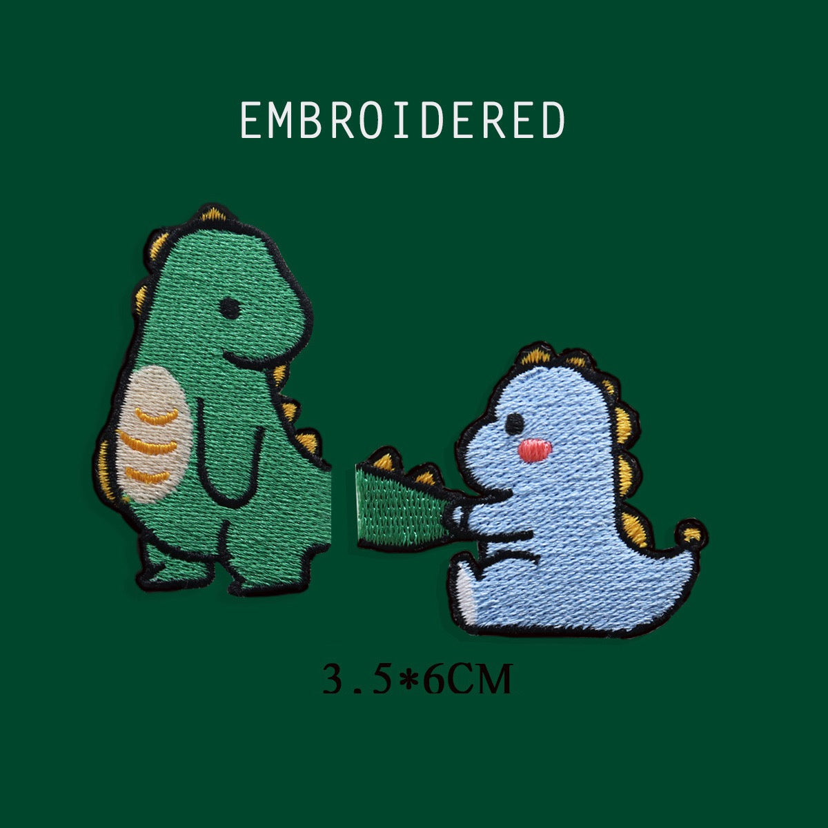Playful Dino Patches (Stick-On)