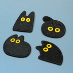 Black Cat Patches(Stick-On) - CheerCove