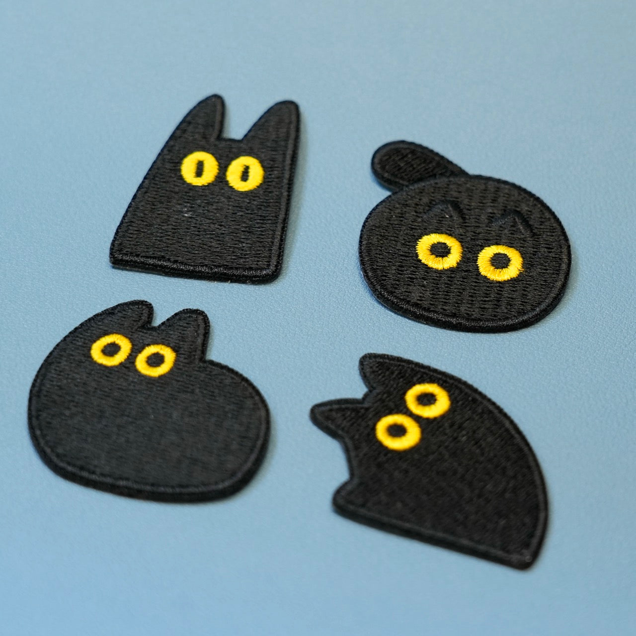 Black Cat Patches(Stick-On) - CheerCove