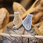 Cute Cat from Behind Patches(Stick-On)