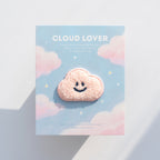 Plush Smiling Cloud Patches(Stick-On)