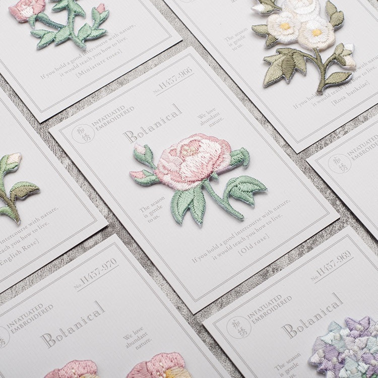 Beautiful flower Patches (Iron-On)