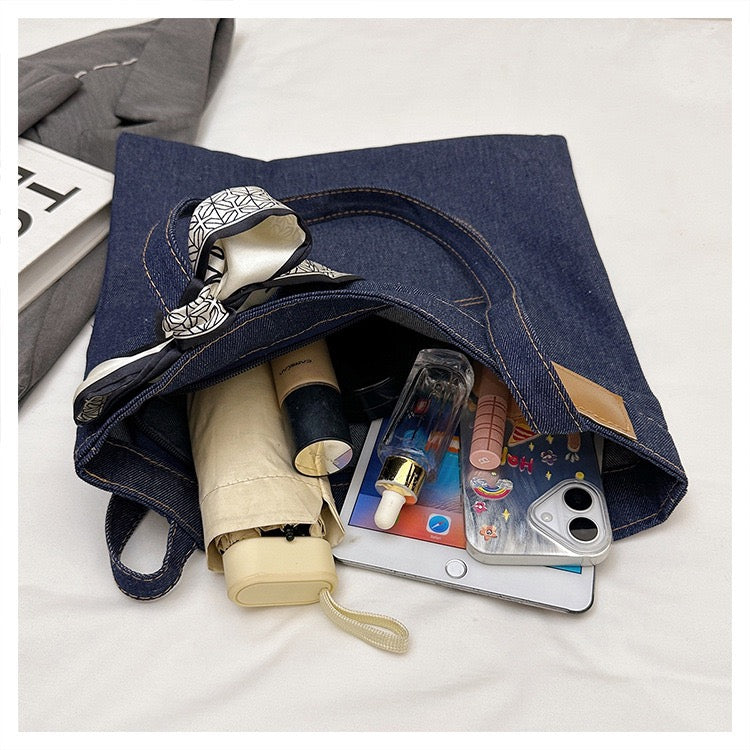 Denim Tote Bag