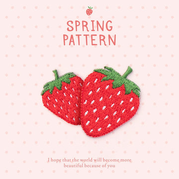 Strawberry Patches (Iron-On)