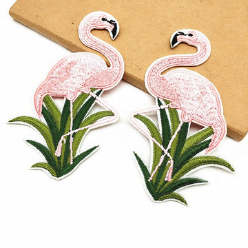 Flamingo Patches (Iron-On)