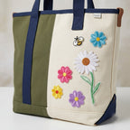Colorful Daisies Patches (Iron-On)