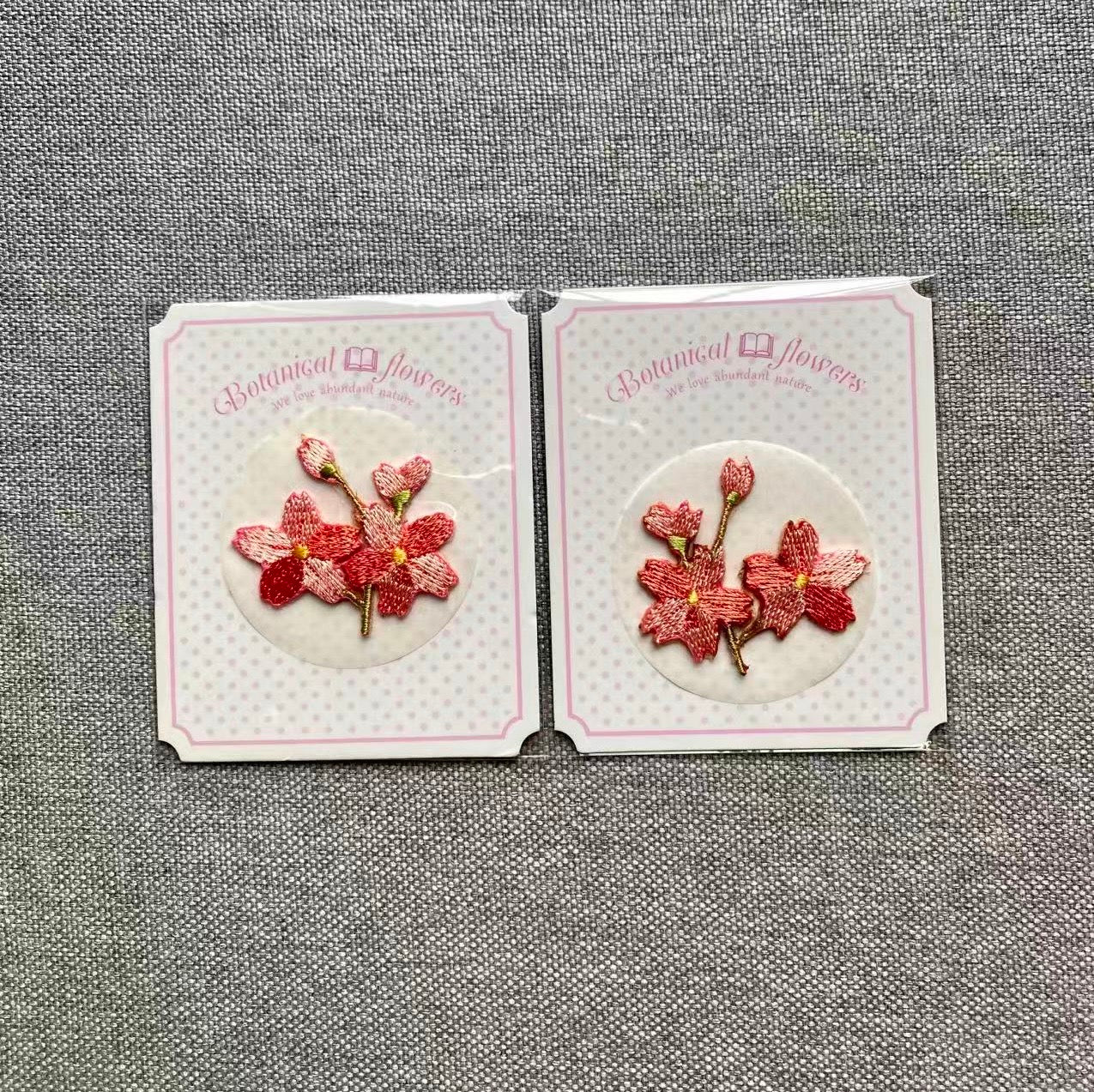 Cherry Blossom Bouquet Patches(Stick-On)