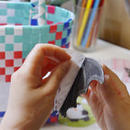 Black Faux Leather Bat Patches(Stick-On) - CheerCove