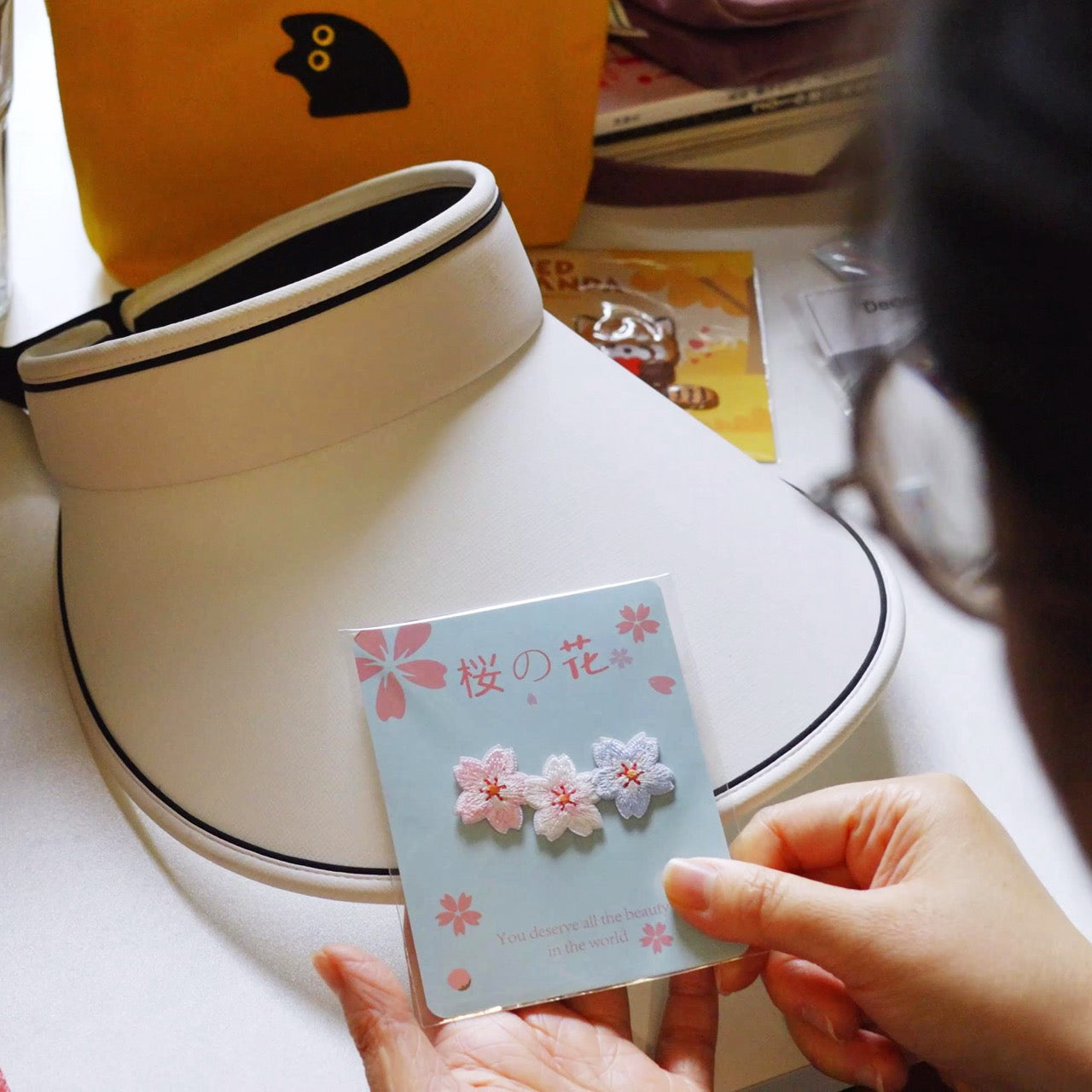 Cherry Blossom Rabbit Patches(Stick-On) - CheerCove