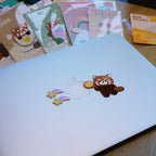 Cute Red Panda Patches(Stick-On) - CheerCove