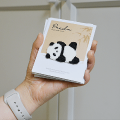 Cute Panda ② Patches(Stick-On) - CheerCove