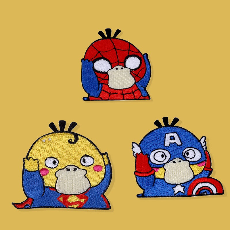 Confused Duck Cosplay Patch(Stick-On)