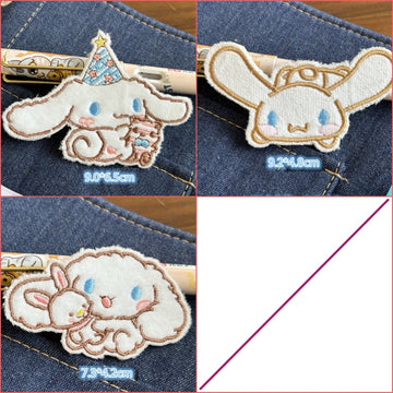 Cloud-Eared Puppy Patches (Stick-On)