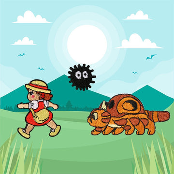 Catbus Patches(Stick-On)