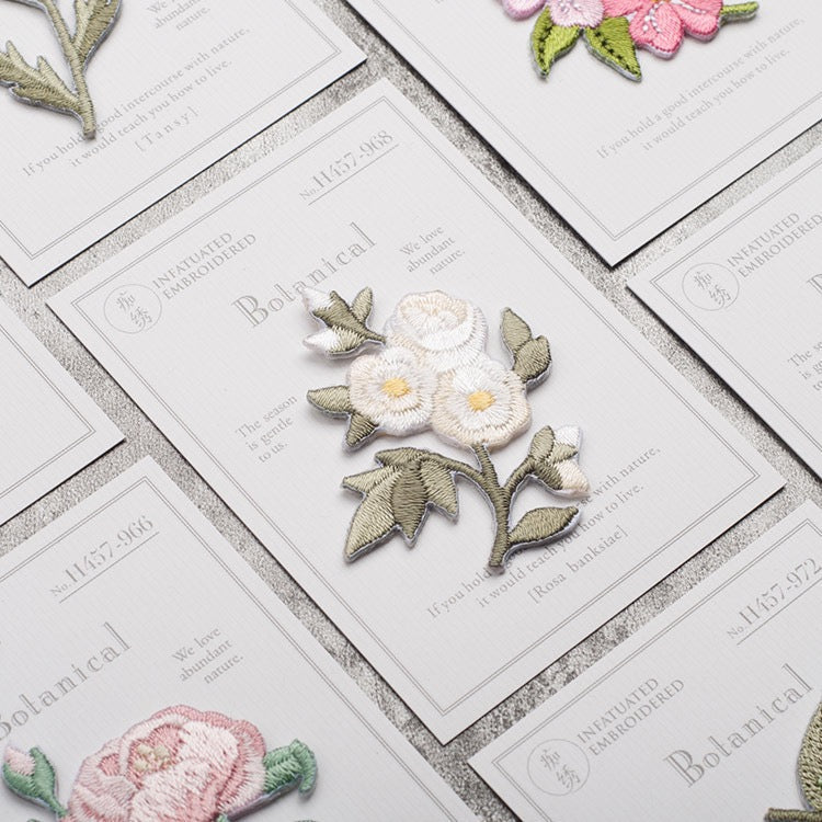 Beautiful flower Patches (Iron-On)