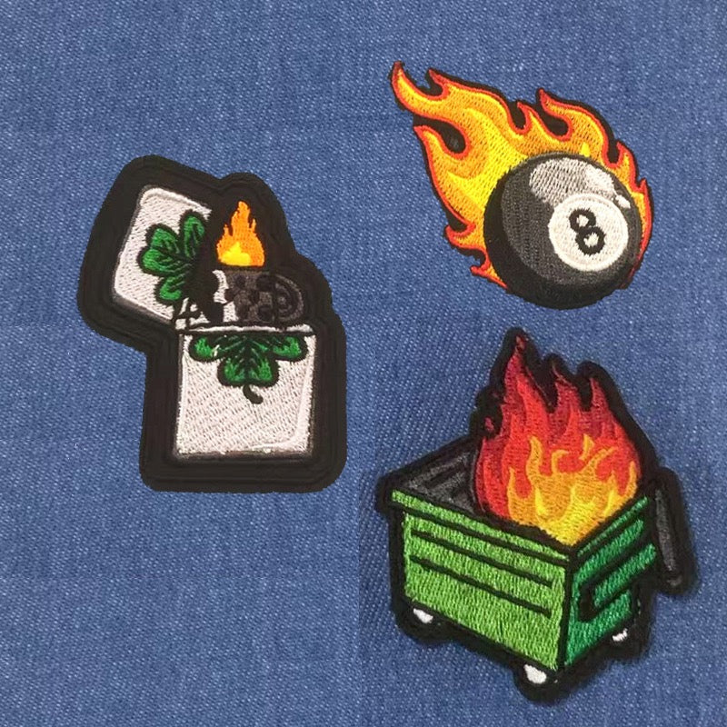 Fire Patches (Iron-On)